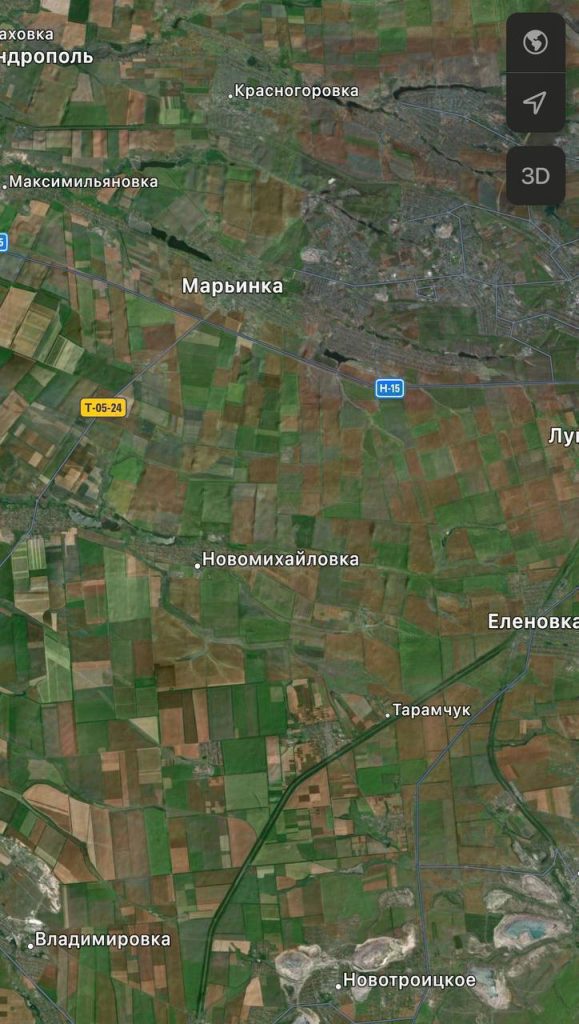 Донецкое  направление. (н.п. Новомихайловка)  06.03 08:30