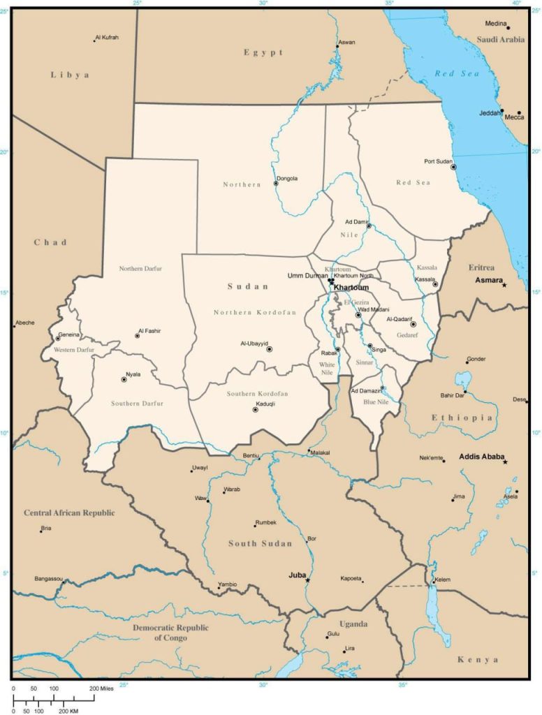 Продолжается эпопея с Суданом, его гражданской войной, и разными официальными версиями связанности или не связанности с Украиной