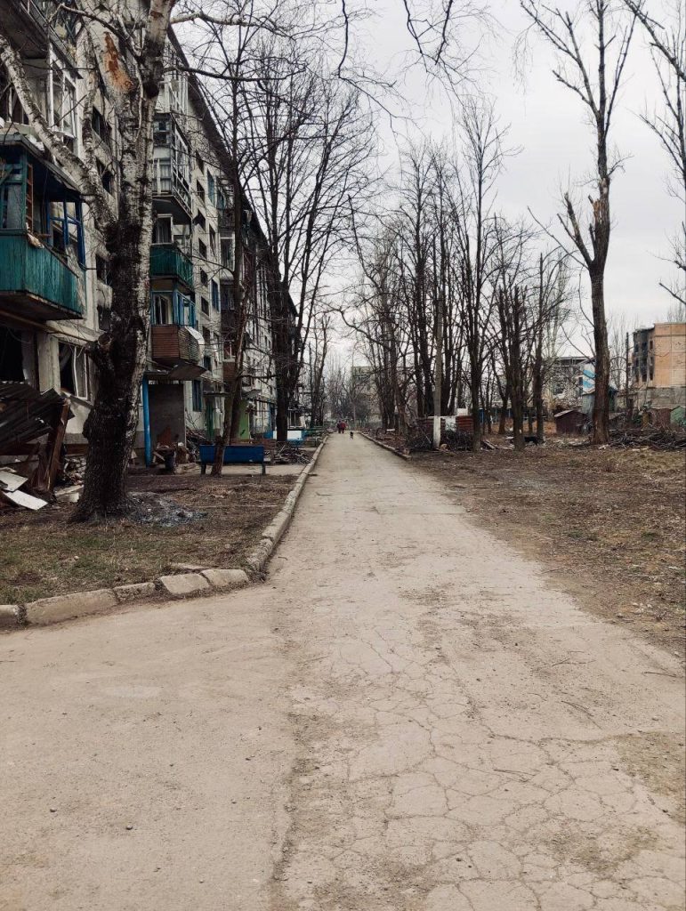Первая чистая улица в Авдеевке