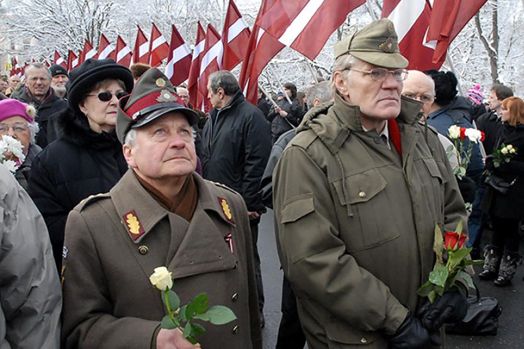 В Латвии устроили шествие войск СС