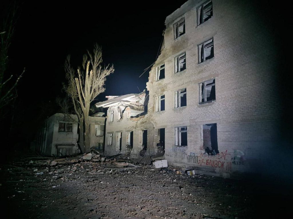 Ночью ВС РФ уничтожили располагу ВСУ в Очеретино