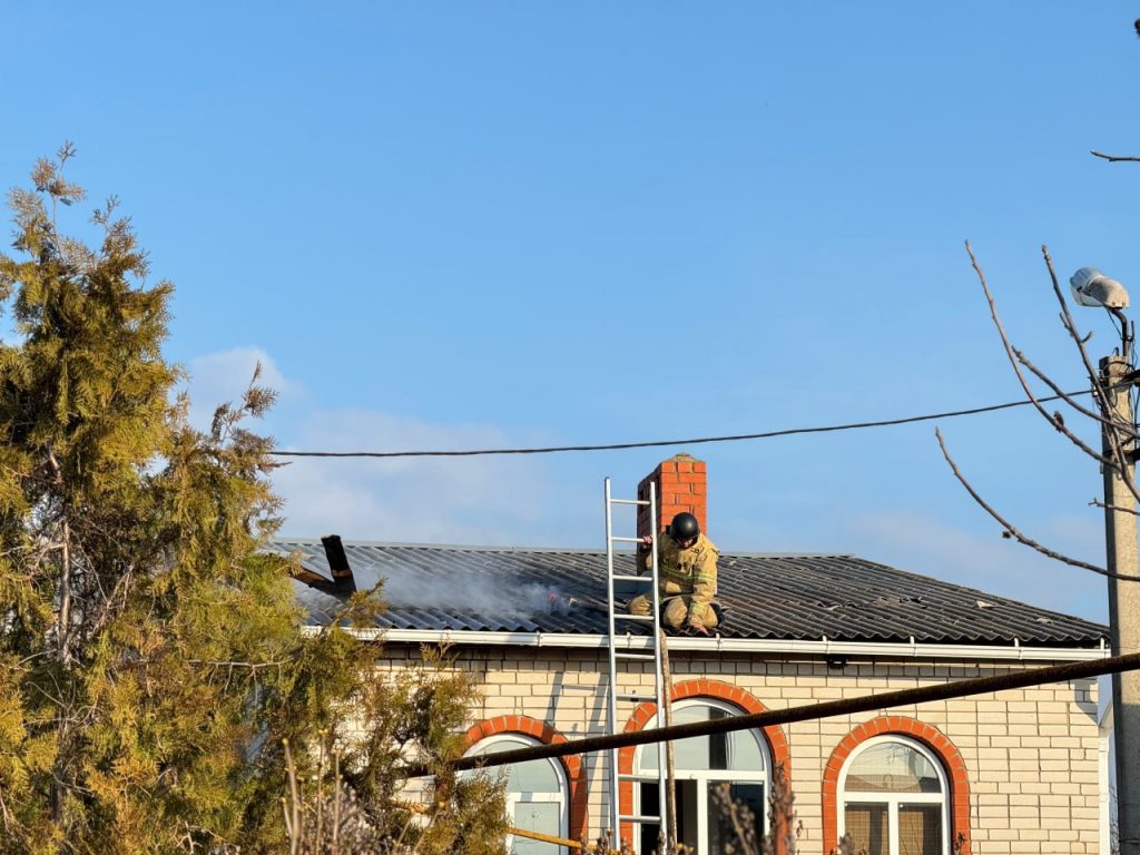 Село Головчино Грайворонского городского округа Белгородской области после обстрела с территории Украины