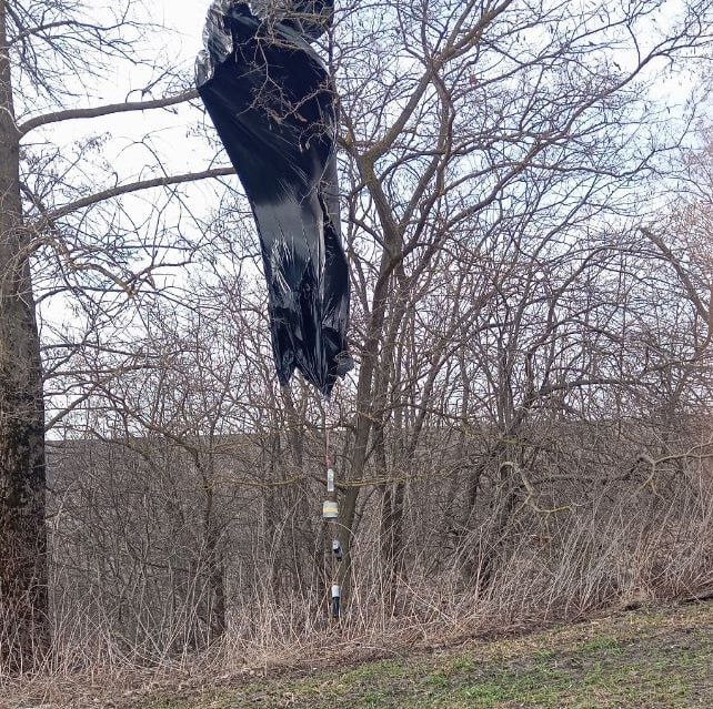 Такой вот "беспилотник" сбили над территорией РФ