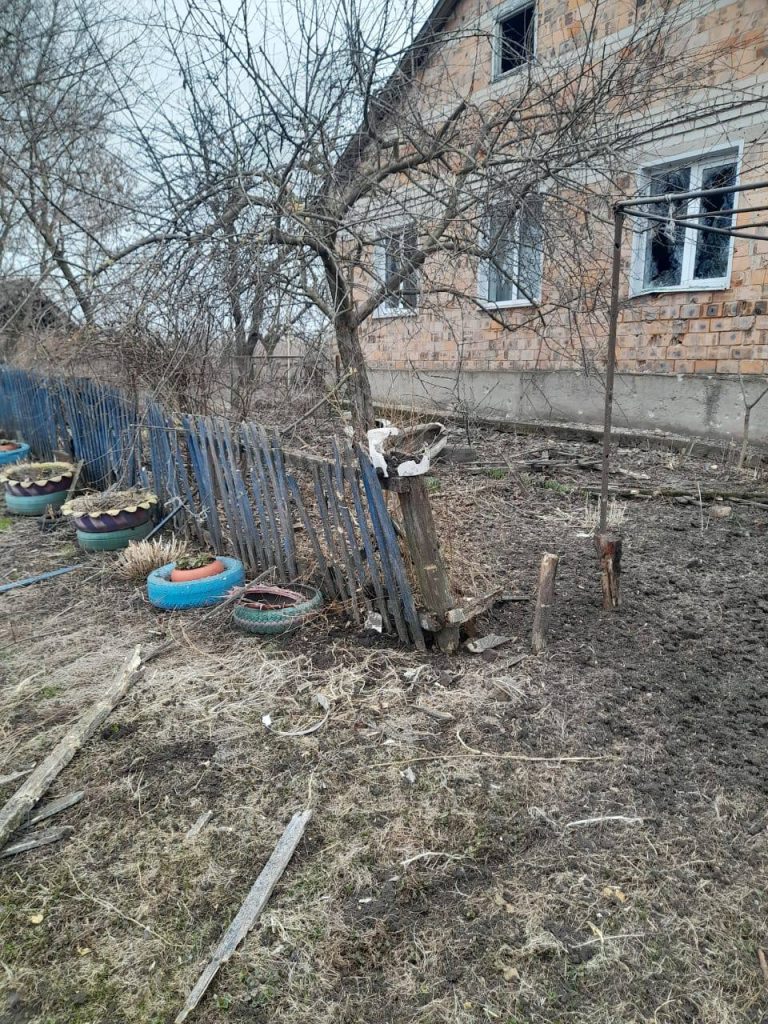 Сегодня со стороны Украины обстреляно село Гордеевка Кореневского района