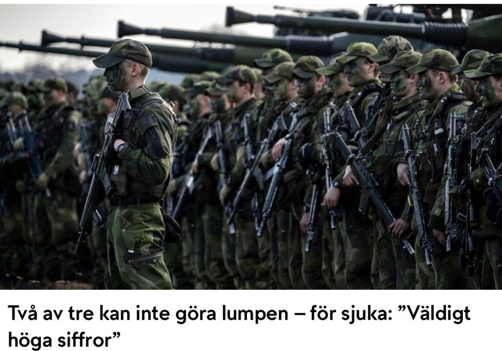 Шведы отказываются защищать родину – TV4