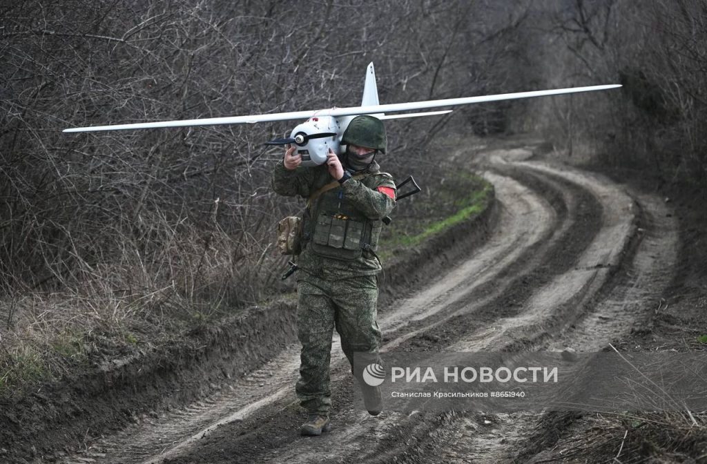 Боевая работа операторов БПЛА группировки войск «Центр» на Авдеевском направлении СВО