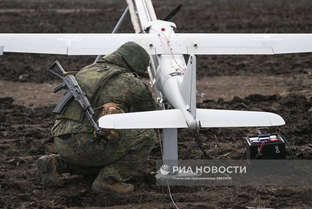 Боевая работа операторов БПЛА группировки войск «Центр» на Авдеевском направлении СВО