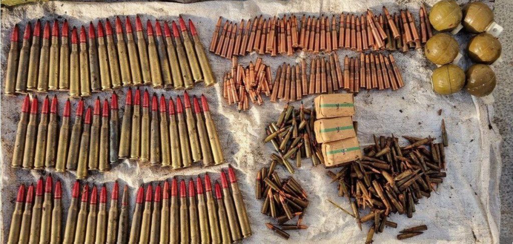 Росгвардейцы обнаружили более 60 схронов оружия и боеприпасов на территории ДНР за месяц