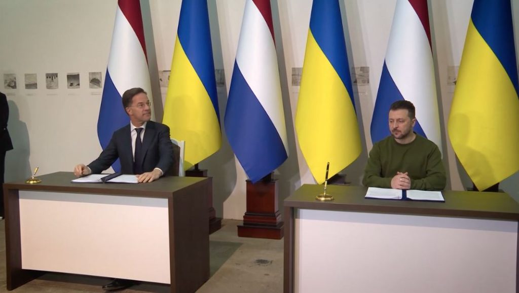 Нидерланды и Украина подписали соглашение по безопасности