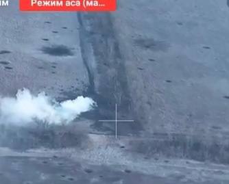 БМП-1 - уничтожена. У трассы T0509 севернее с. Шевченко в Донецкой области