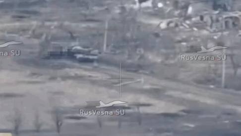 M1A1SA Abrams - поврежден и брошен
