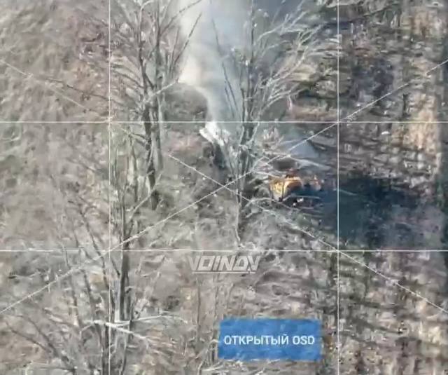 Урал-4320 - уничтожен. У г. Гуляйполе Запорожской области