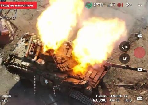 Т-64БВ обр. 2022 - уничтожен