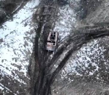 БМП-1 - уничтожена. У с. Александровка Сумской области