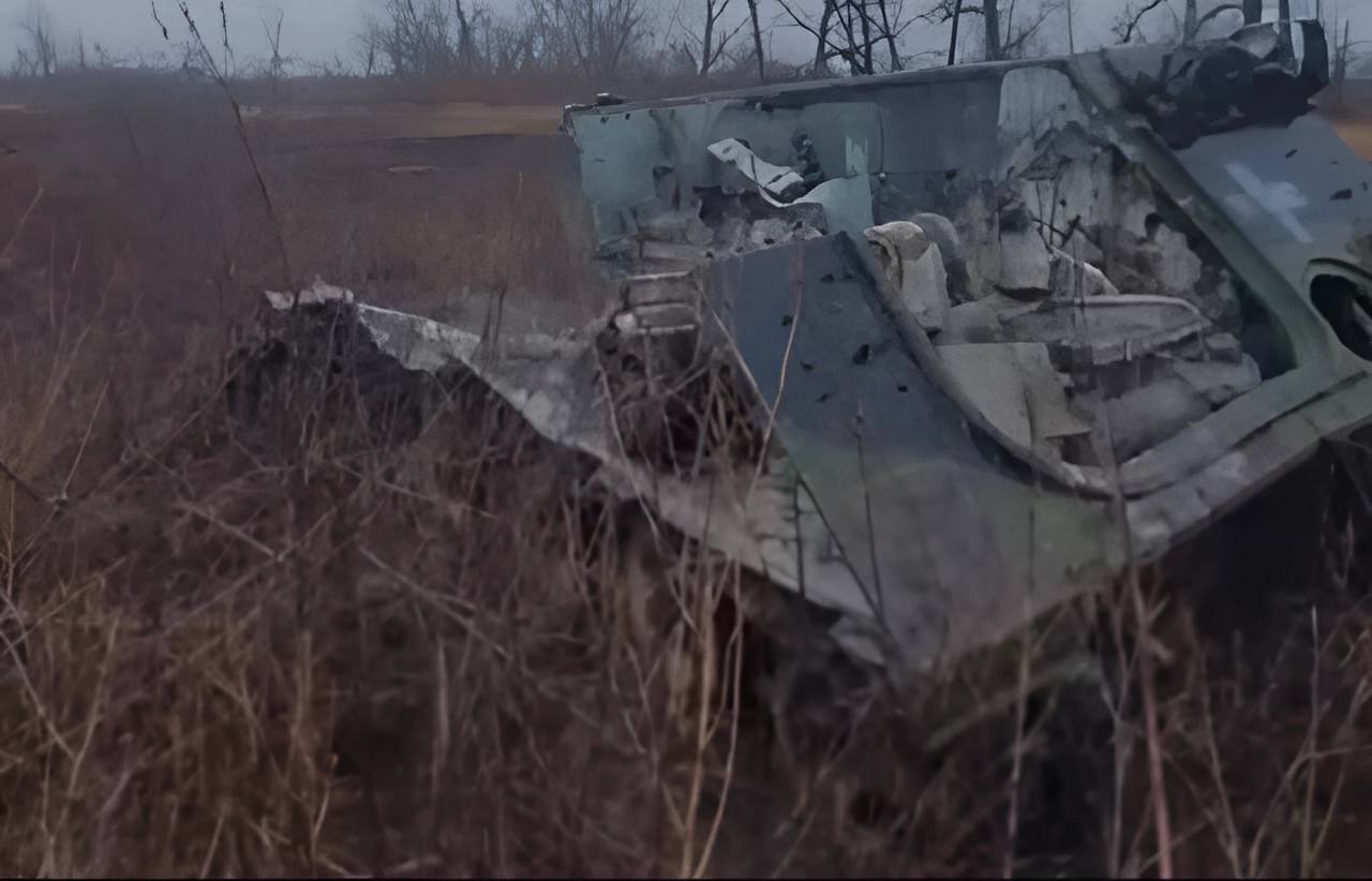 M113 - уничтожен. Близ с. Северное Донецкой области