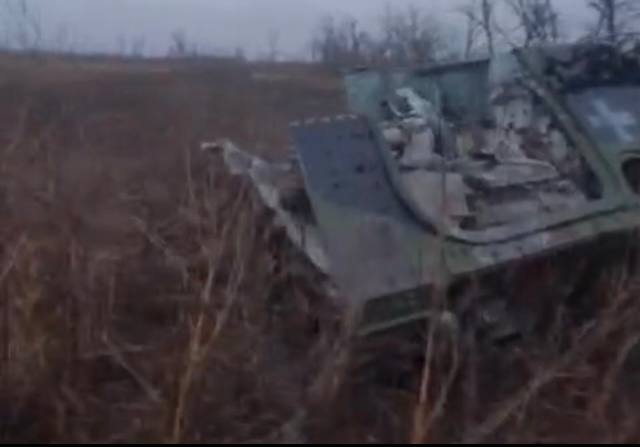 M113 - уничтожен. Близ с. Северное Донецкой области