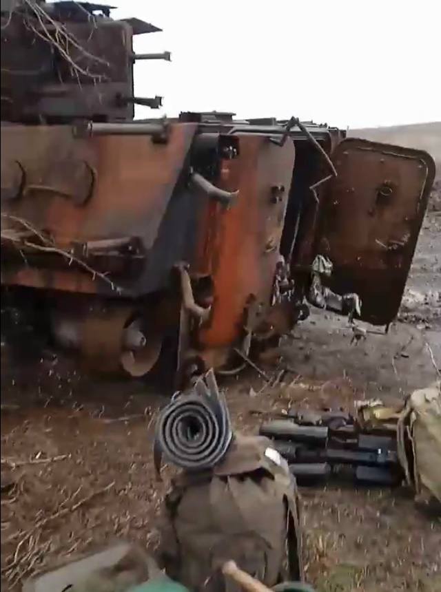 БТР-4Е - уничтожен. В Запорожской области