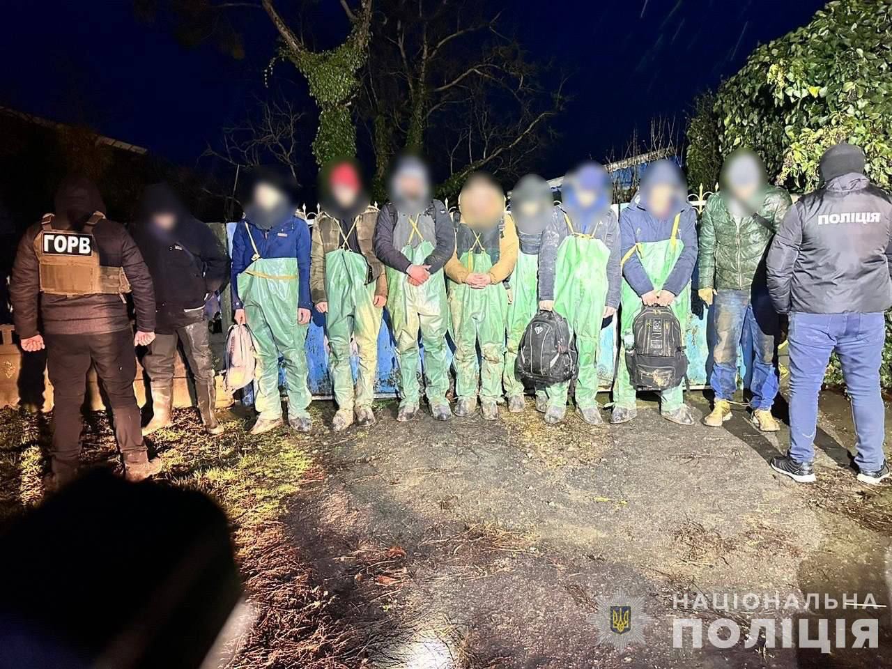 Очередные бедолаги, которые пытались сбежать со скотобойни Зеленского в Европу