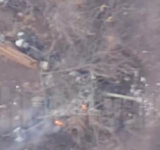 2А65 Мста-Б - поражена. В Херсонской области