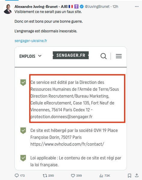 Макрон хочет завербовать 200 000 солдат для войны на Украине - минобороны Франции запустило новый рекрутинговый сайт