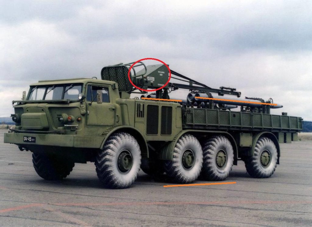 Некоторые паблики утверждают, что вторым транспортным средством, следовавшим за пусковой установкой БМ-27 «Ураган» уничтоженной в Харькове, была пусковая установка ЗРК IRIS-T