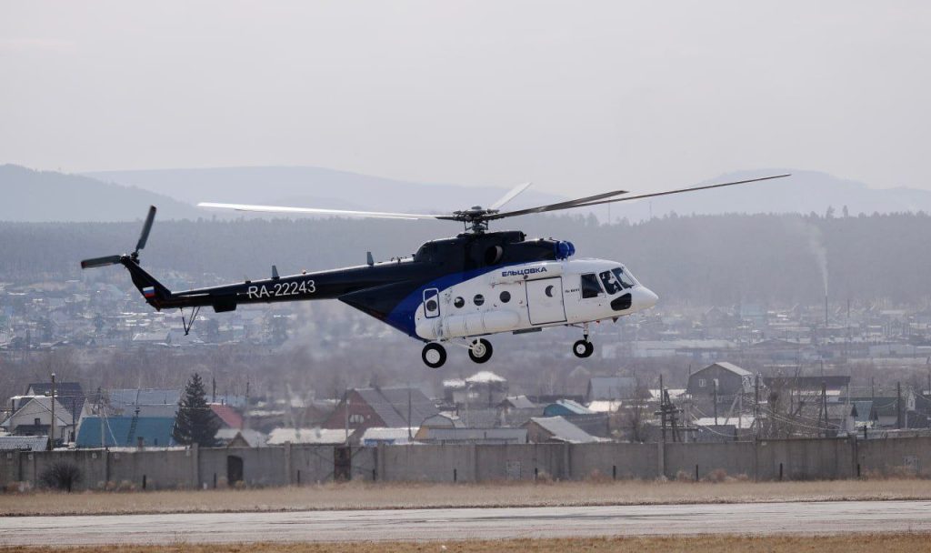 «Вертолеты России» передали «Авиапредприятию «Ельцовка» два новых Ми-8АМТ в рамках контракта с ГТЛК