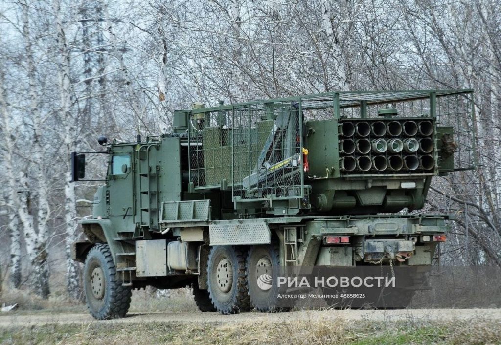 ТОС-2 «Тосочка» на полигоне Шиханы Саратовской области