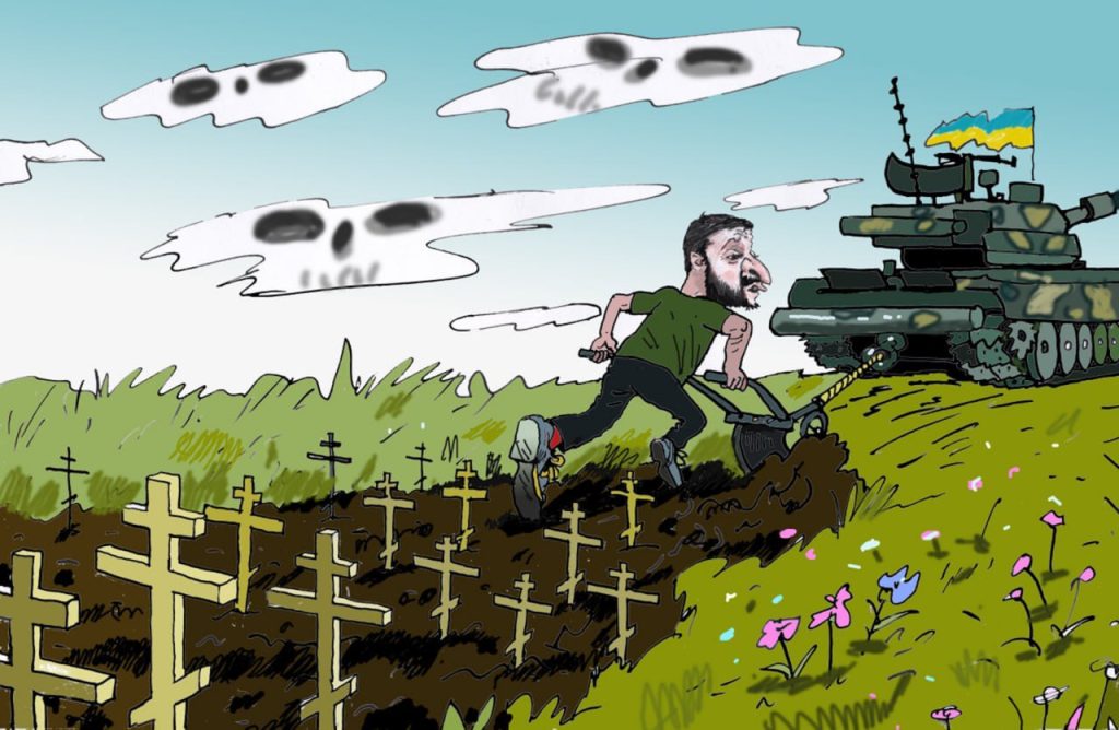Новый «контрнаступ» Зеленского — это жирная кровавая точка в истории не только всего конфликта, но и самой Украины