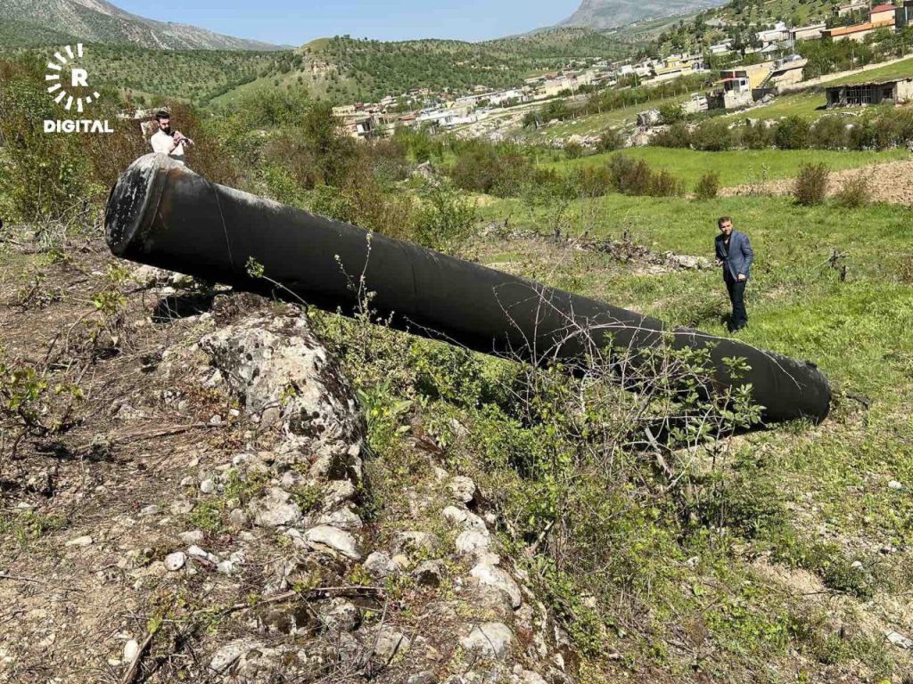 Обломки иранских баллистических ракет, обнаруженные в Дамаске и на севере Ирака