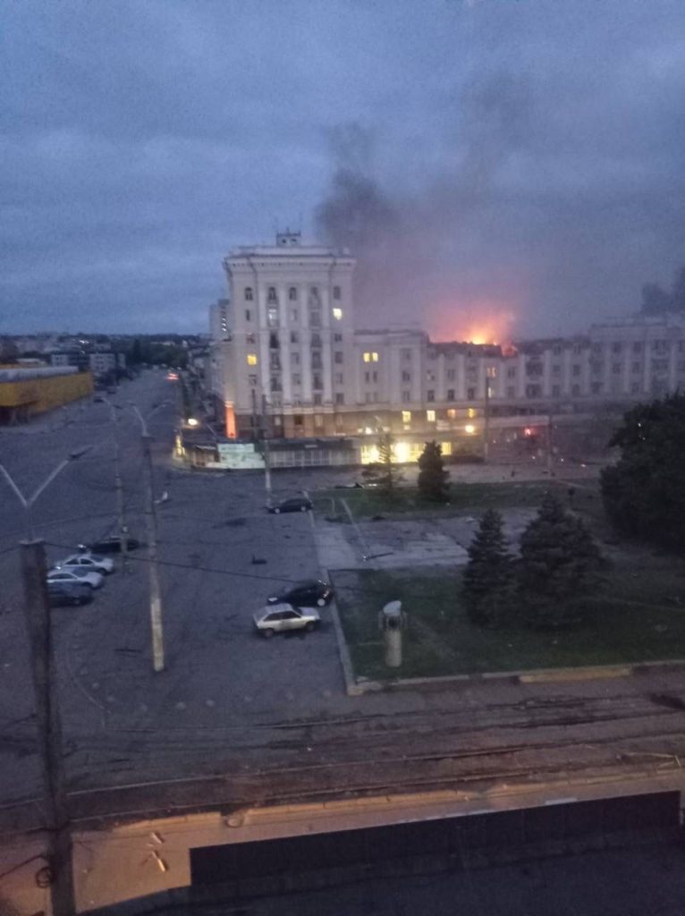 Днепропетровск утро 19.04.24 - Привокзальная площадь