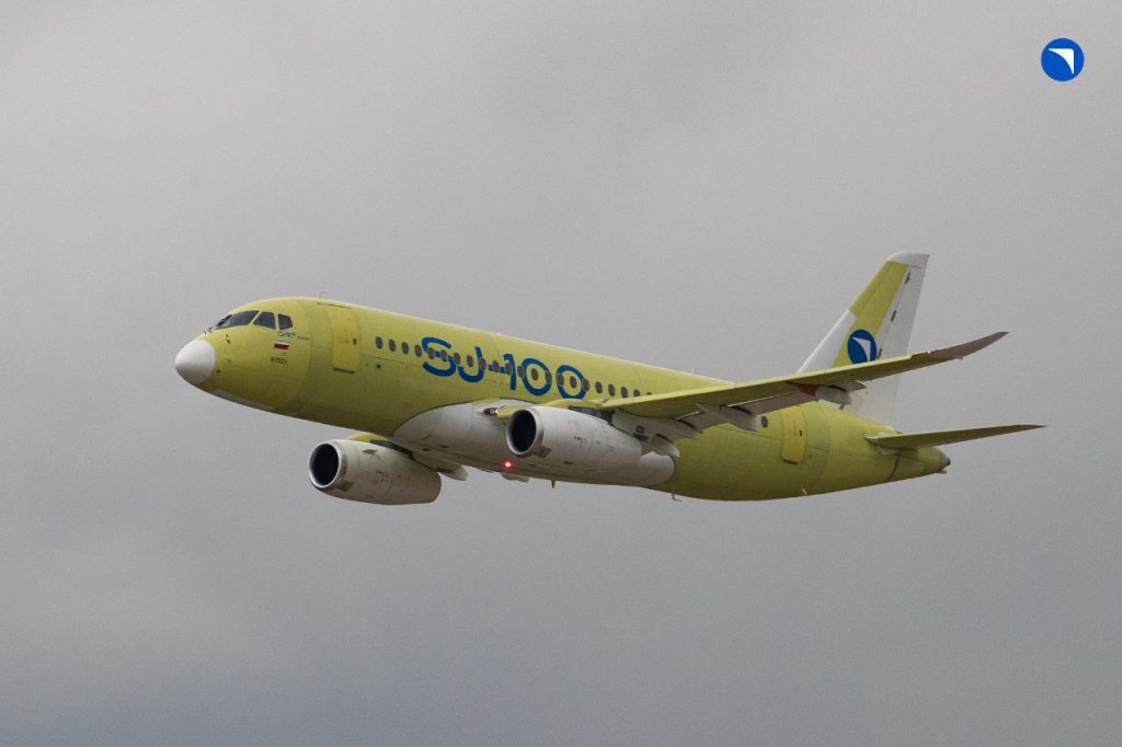 SJ-100 долетел до сертификационных испытаний