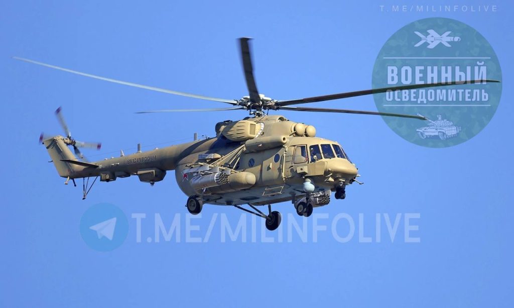 Новый ударно-транспортный вертолёт для спецназа Ми-8АМТШ-ВН ВКС на южных рубежах