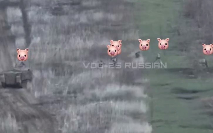 Наши бойцы в составе 6 человек при поддержки птичек смогли взять позиции ВСУ и отразить 2 наката противника