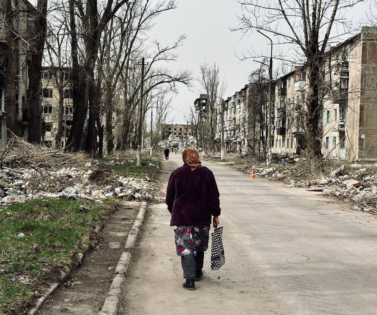 Авдеевка. Начало апреля 2024 года