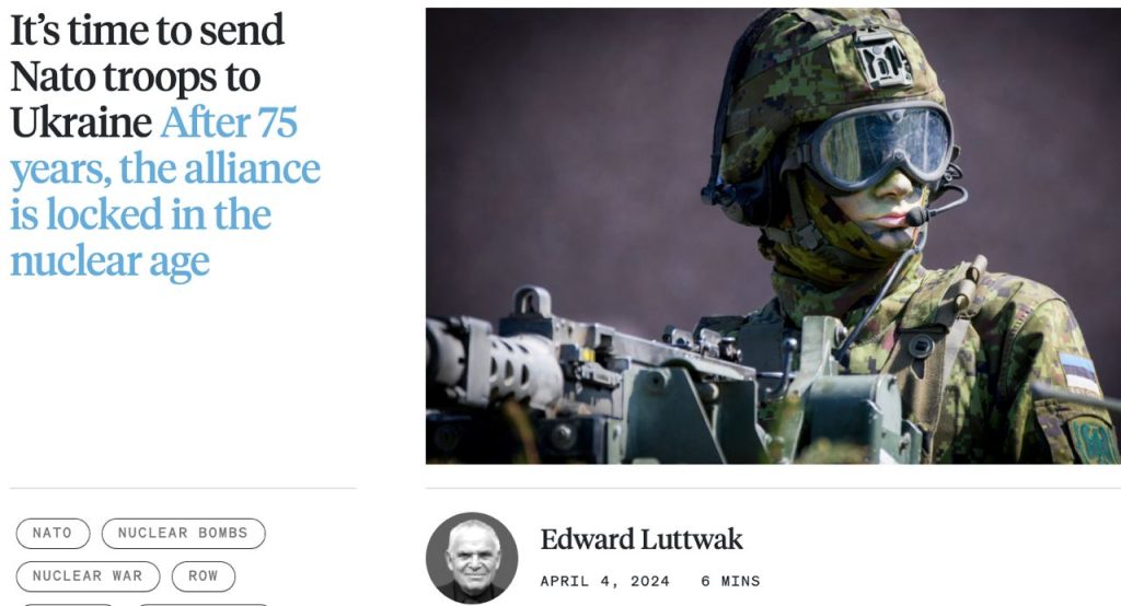 Британия, Франция и страны Северной Европы тайно готовятся к отправке войск на Украину