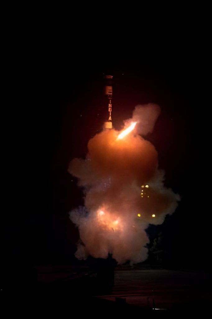 3 апреля 2024 г в Индии проведены успешные лётные испытания Agni-Prime, являющейся баллистической ракетой средней дальности нового поколения