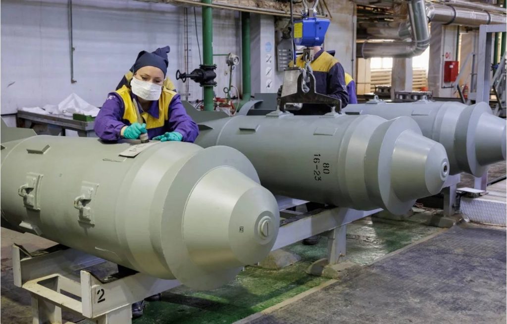 Россия увеличила производство авиабомб разных модификаций