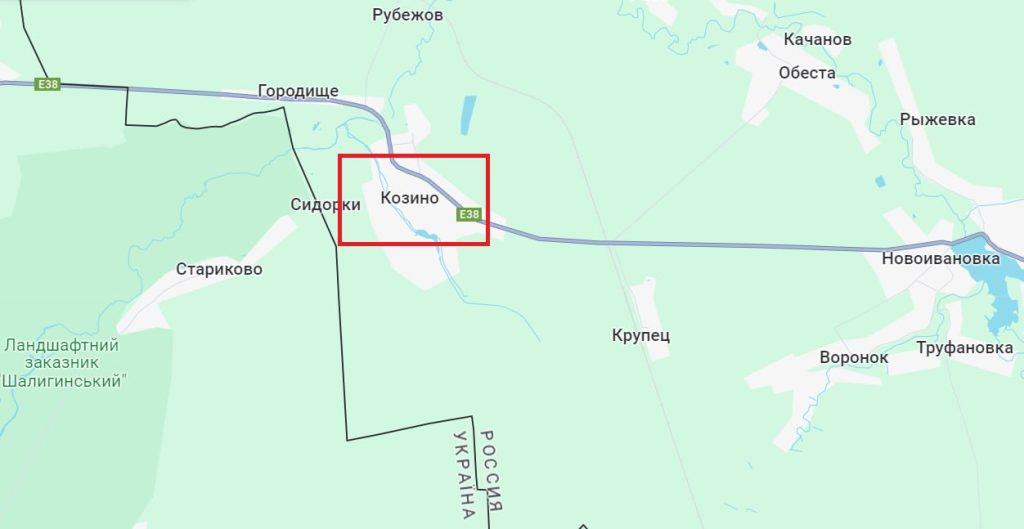 ВСУ убили женщину при обстреле н.п. Козино в Курской области