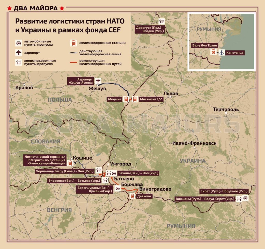 Развитие логистики двойного назначения на восточном фланге НАТО
