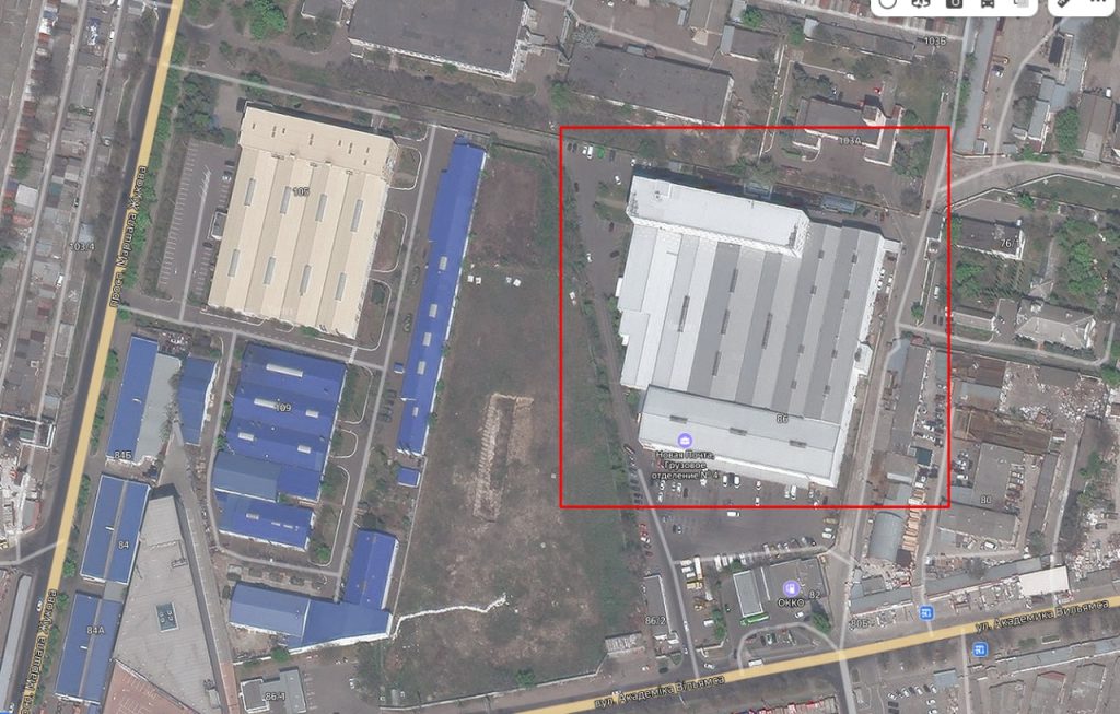 Удар пришелся по довольно крупным складским помещениям "Новой Пошты"