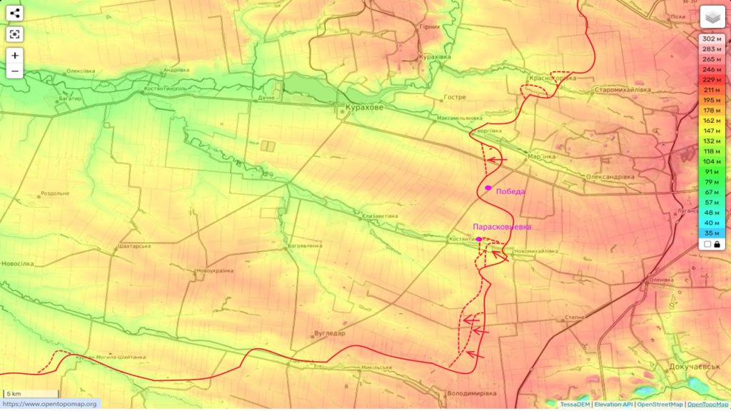 Юрий Подоляка: Кураховское направление по состоянию на полночь 04-05.05.24