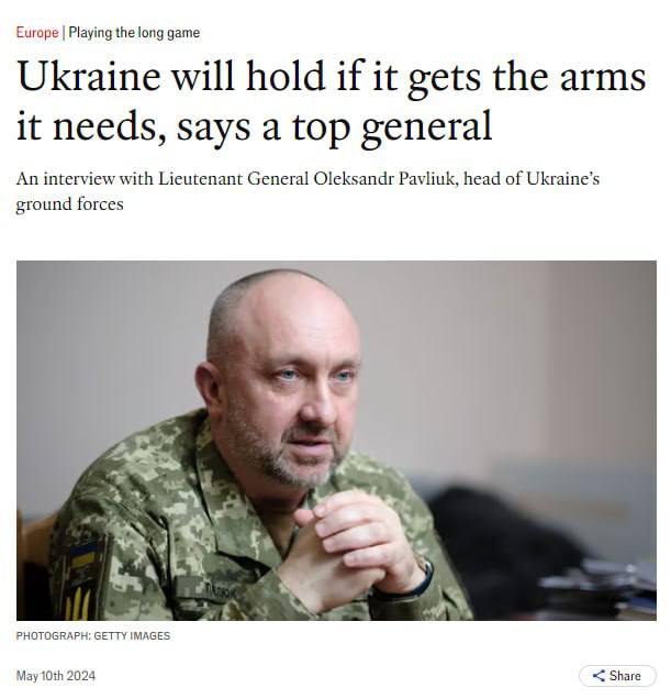 В ближайшие два месяца наступит критическая фаза войны, – командующий Сухопутными войсками ВСУ Павлюк