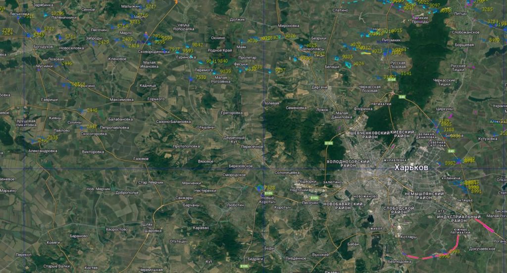 Инженерные сооружения ВСУ в Харьковской области