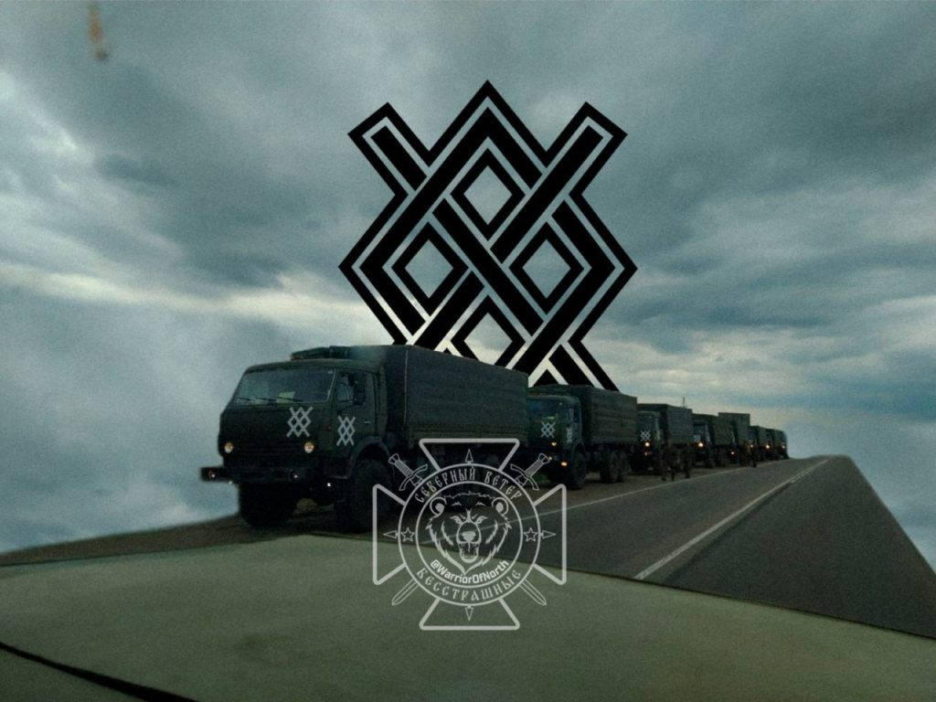 Подборка техники группировки "Север", действующей на Харьковском направлении, с новым тактическим знаком быстрого опознавания