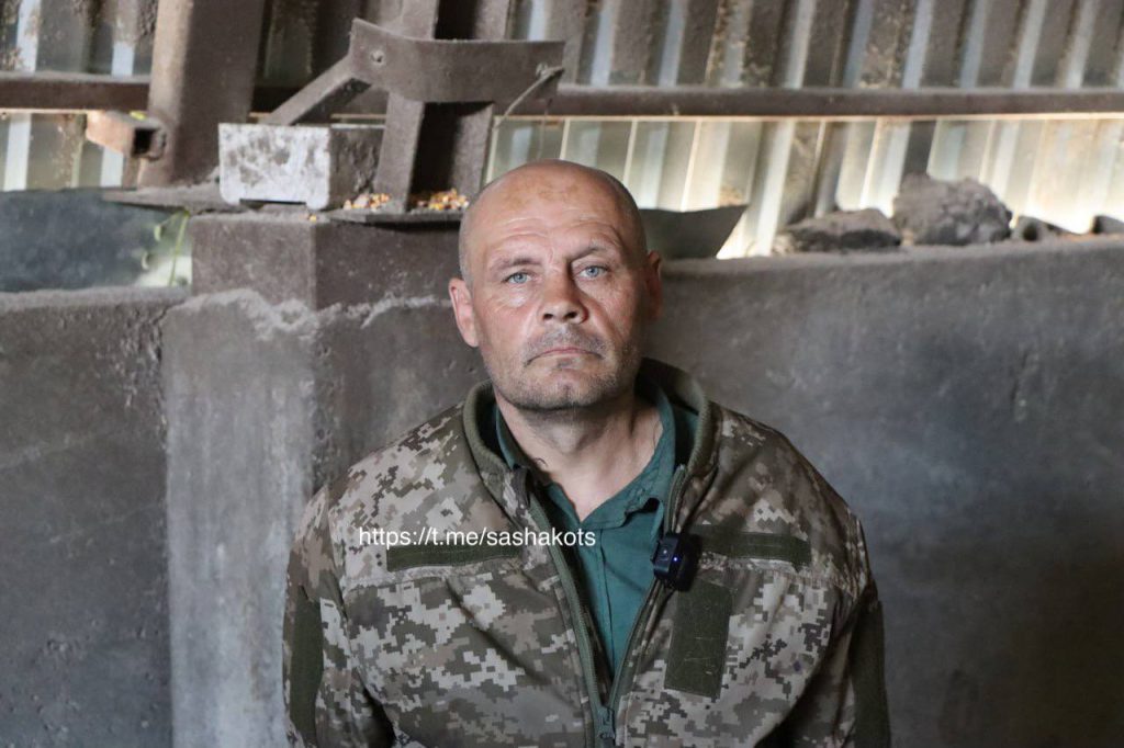 Очередная порция пленных с Харьковского направления