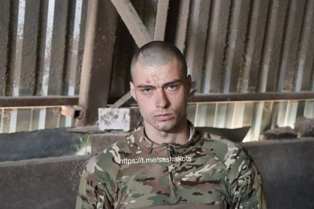 Очередная порция пленных с Харьковского направления