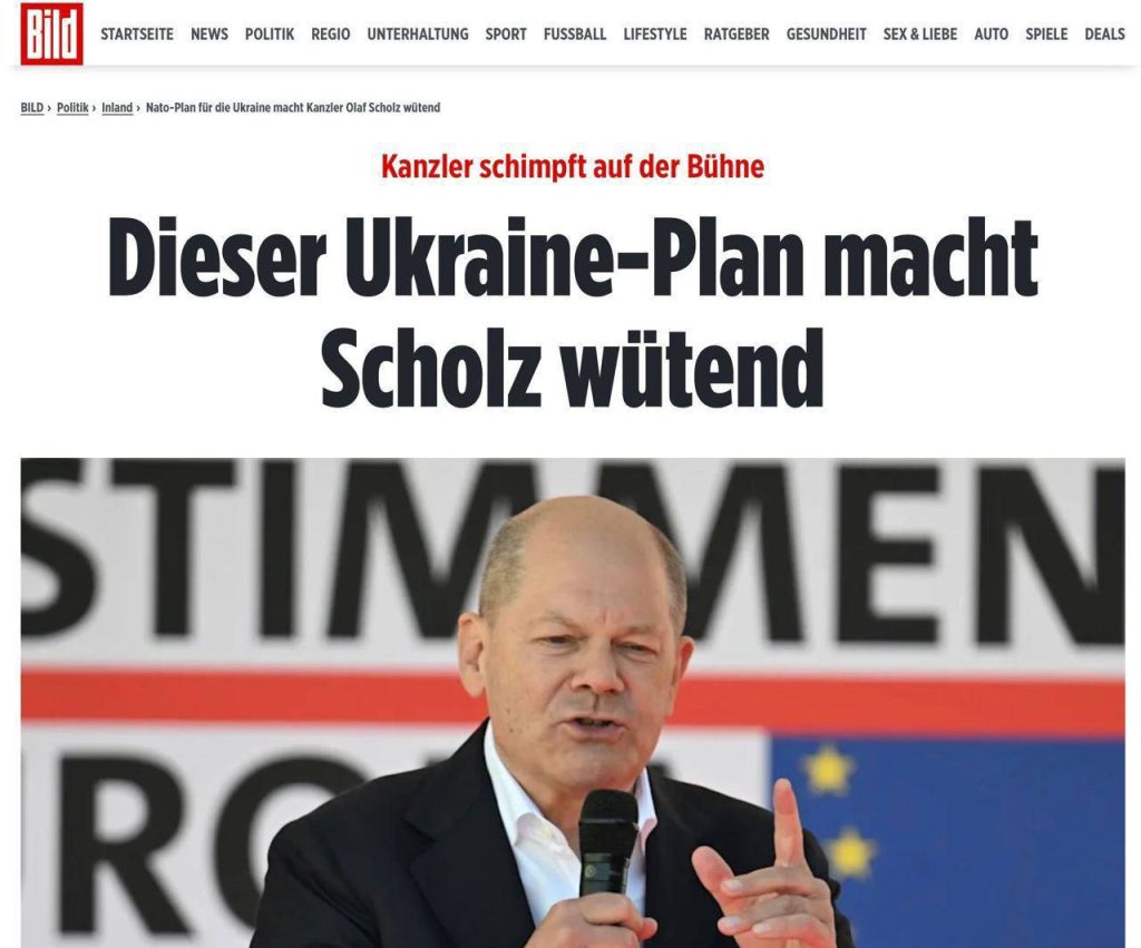 Шольц выступил против «бесполетной зоны» на западе Украины — Bild