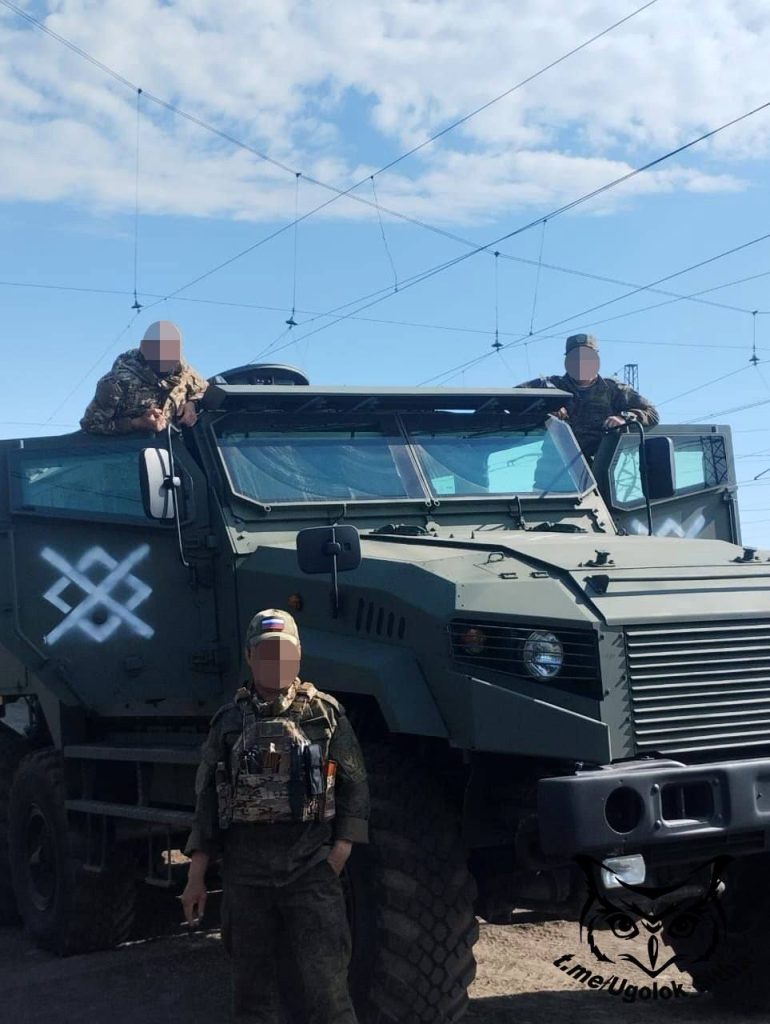 Бронеавтомобиль З-СТС «Ахмат» группировки войск «Север»