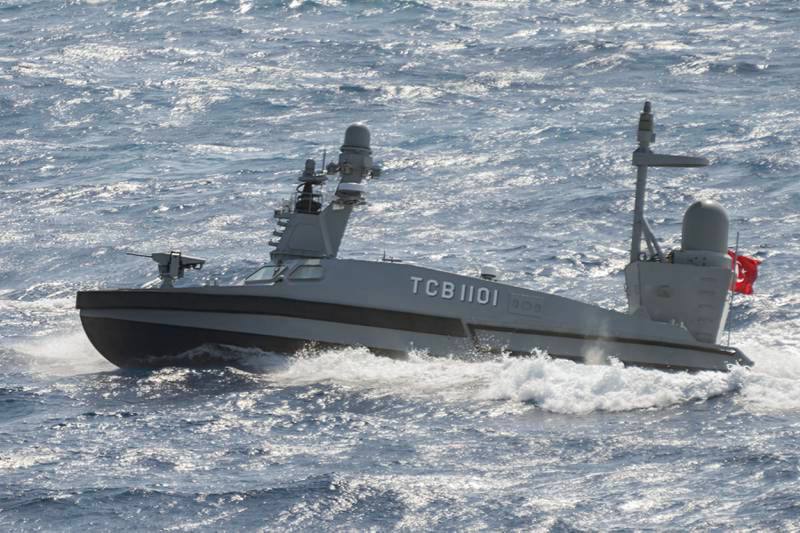 В сфере разработки морских беспилотных системы свои возможности демонстрирует и Турция