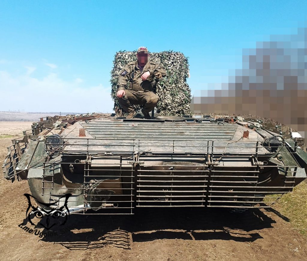 БМП-1АМ "Басурманин" в полной заводской защите и с решётками, наши дни